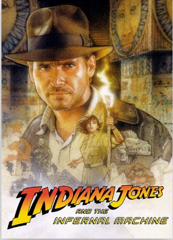 Affiche du jeu « Indiana Jones® and the Infernal Machine™ »